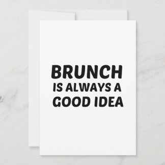INVITACIÓN BRUNCH ES SIEMPRE UNA IDEA DE LA EDAD