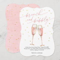 Brunch moderno y burbujeante, ducha de champán de 