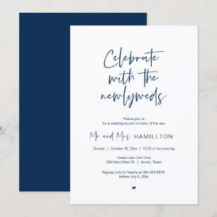 Invitación Brunch post boda, celebra con recién casados Invi