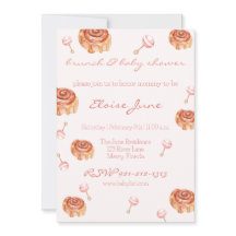 Brunch y Chica de Baby Shower