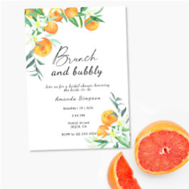 Invitación Brunch y cóctel de despedida de soltera