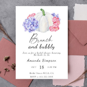 Invitación Brunch y cóctel de ducha nupcial