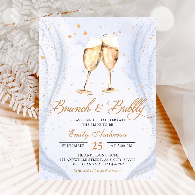 Invitación Brunéi de champán y ducha bucal (Subido por el creador)