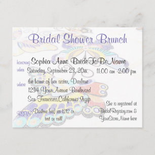 Invitación Brunéi de ducha de mariposa de Bonito