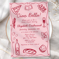 Brunéi de novias caoba de color rojo retro