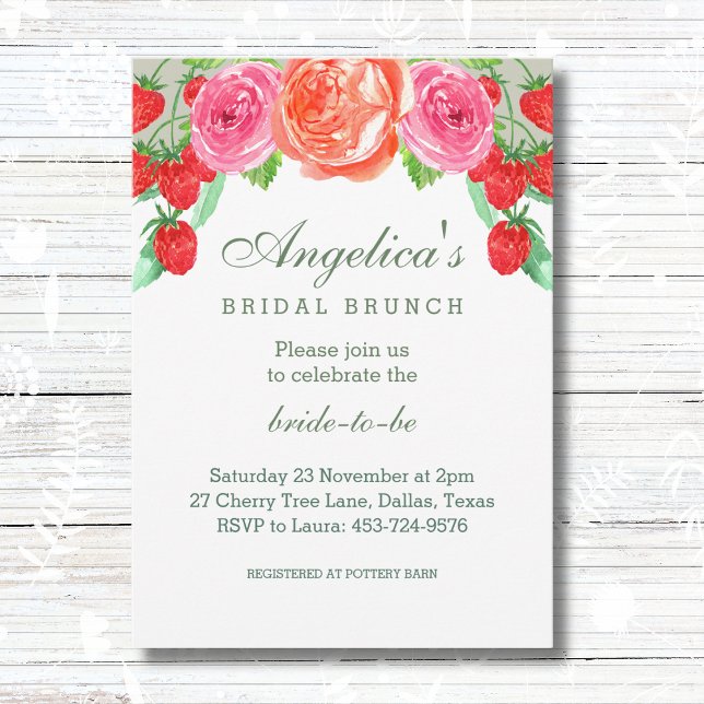 Invitación Brunéi de novias rosado Peony Peony de Sage Green  (Subido por el creador)