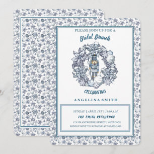 Invitación Brunéi Nodal Wreath de los Navidades blancos