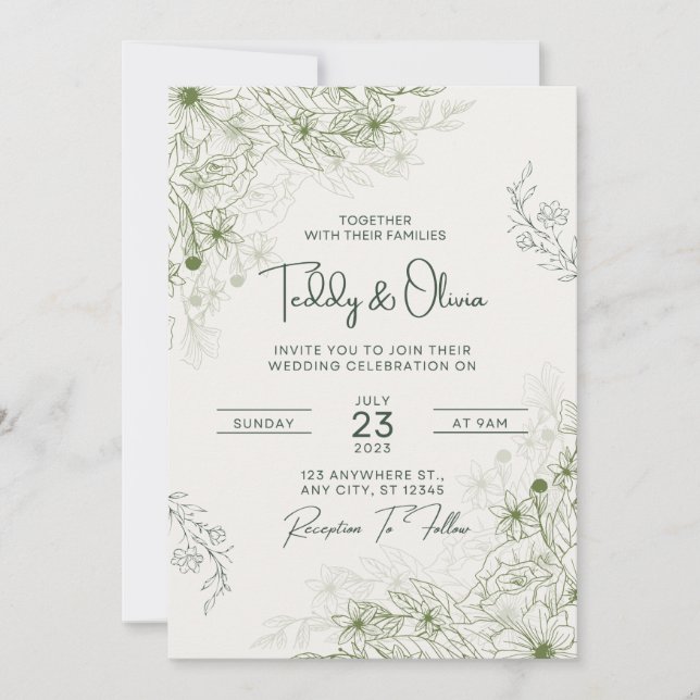 Invitación Bu-tique (Anverso)