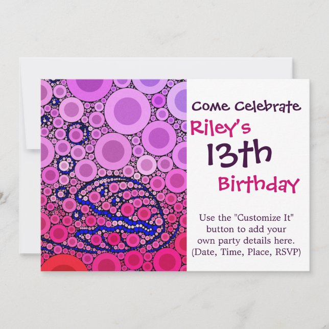 Invitación Bubbly Under Sea Clam Shell Mosaic Art (Anverso)