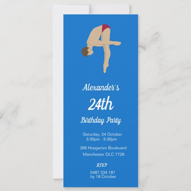 Invitación Buceo (Anverso)