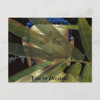 Invitación Buda de bambú