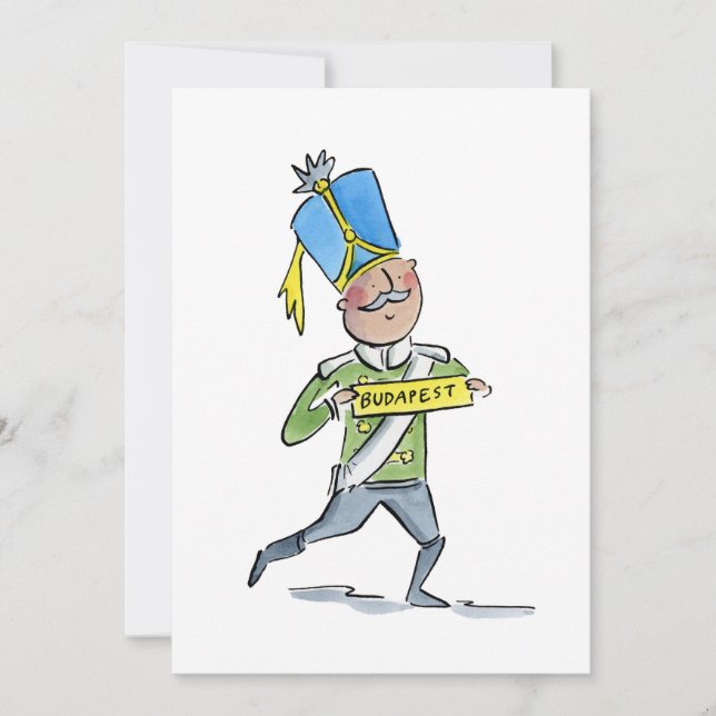 Invitación Budapest (Anverso)