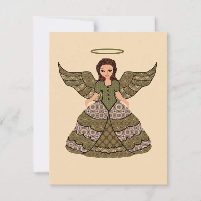 Invitación Buen ángel de paja (Anverso)