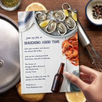 Buen momento de desgranar mariscos Fiesta de boda