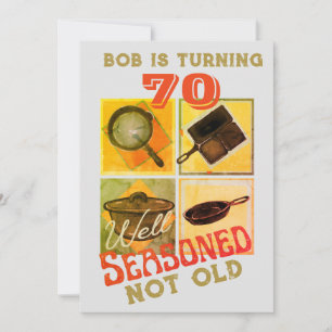 Invitación Bueno, No Vieja Fiesta de Cumpleaños