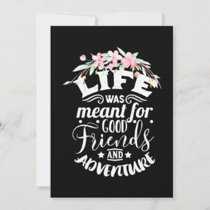 Invitación Buenos Amigos Y Aventura