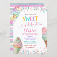 Buenos días crema de hielo pastel colorido