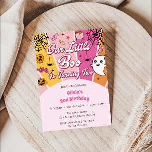Invitación Buenos días, nuestro pequeño novio cumple dos años