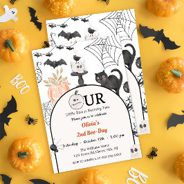 Invitación Buenos días, nuestro pequeño novio cumple dos años