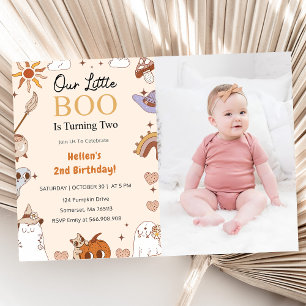 Invitación Buenos días, nuestro pequeño novio cumple dos años
