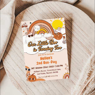 Invitación Buenos días, nuestro pequeño novio cumple dos años