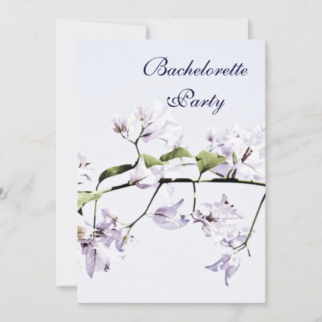 Invitación Buganvilla (Anverso)