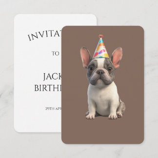Invitación Bulldog Francés