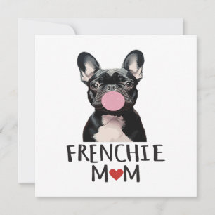 Invitación Bulldog francés lindo