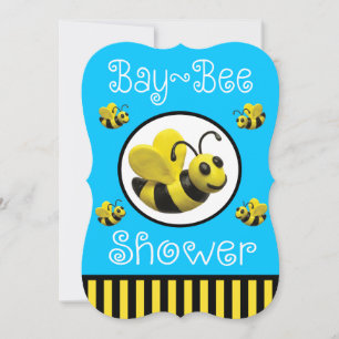 Invitación Bumble Bee Baby Shower