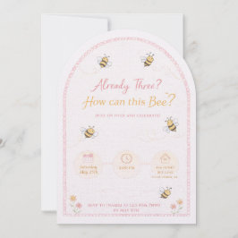 Invitación "Bumblebee" 3rd Birthday Invite