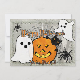 Invitación Bump en la Halloween de la noche