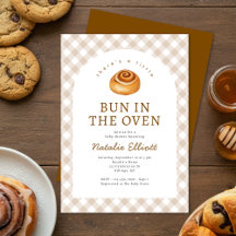 Bun In The Oven Baby Shower