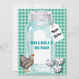 Invitación Bunko - Estilo de campo o estilo de colina