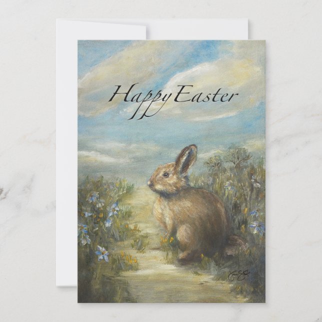 Invitación Bunny Lane Invitation (Anverso)