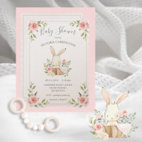 Bunny Pink Rubor Champagne Shimmer Baby Shower