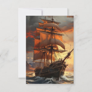 Invitación Buque de navegación