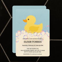 Burbujas de Rubber Ducky Bubbles Baby Shower