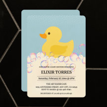 Burbujas de Rubber Ducky Bubbles Baby Shower