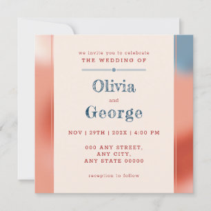 Invitación Burbujas mágicas de amor: Boda de cuentos de hadas