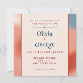 Invitación Burbujas singulares de amor: Boda de cuentos de ha