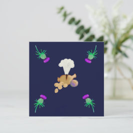 Invitación Burns supper