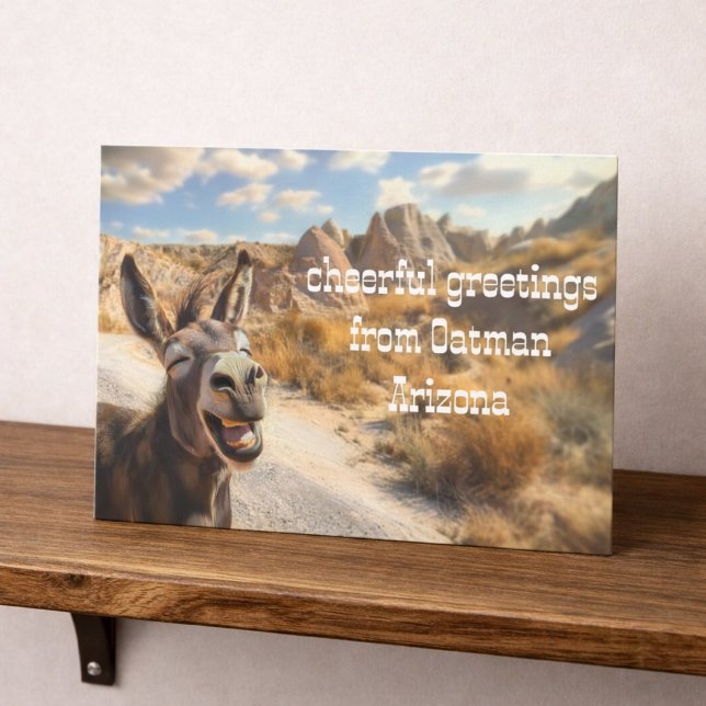 Invitación Burro sonriente, Oatman Arizona (Subido por el creador)