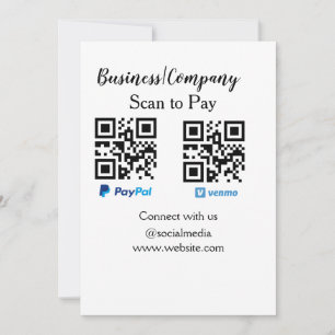 Invitación Buscar para pagar q r código paypal venmo agregar