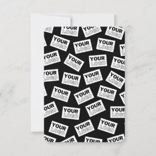 Invitación Buscar su logotipo o cualquier foto colocado aleat