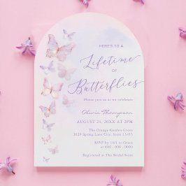 Invitación Butfly Bridal Shower