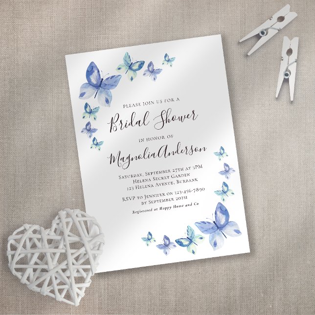 Invitación Butfly Bridal Shower (Subido por el creador)