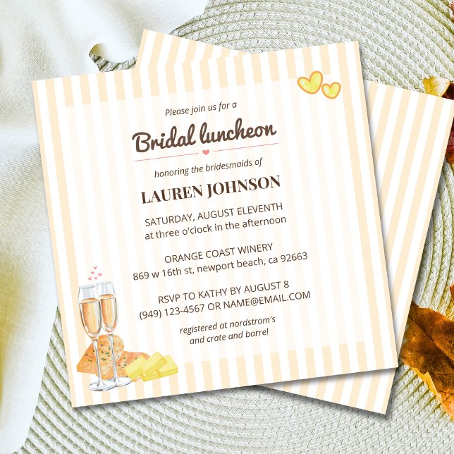 Invitación Butter Together Bridal Shower Bridal Bridal Lunche (Subido por el creador)