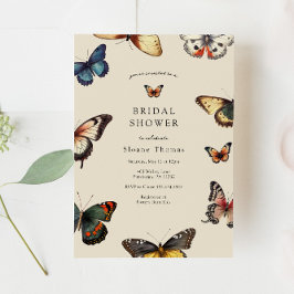 Invitación Butterfly Wings Bridal Shower