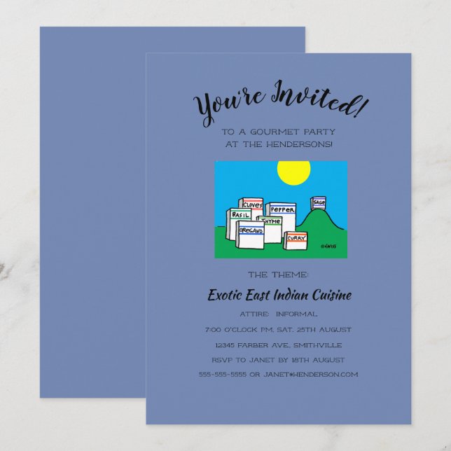 INVITACIÓN C (Anverso / Reverso)