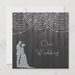 Invitación Caballero de Crystal Light en boda de armadura bri